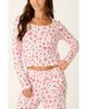 PJ Salvage PJ Salvage Femme de Noel Henley Sleep Top - 1