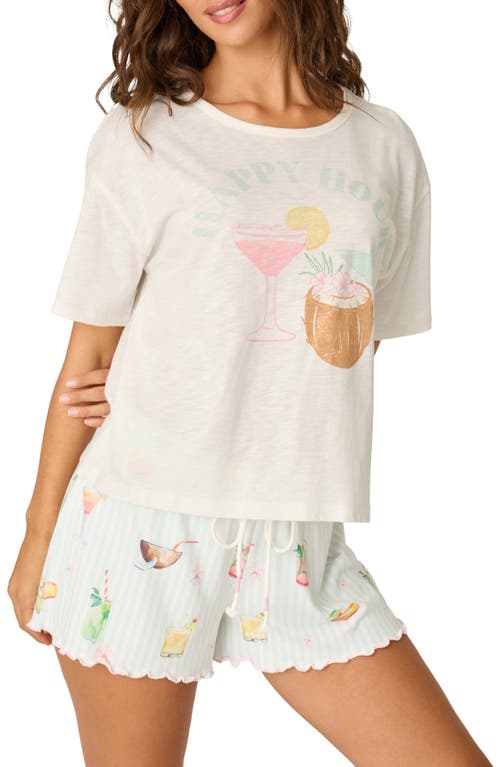 PJ Salvage PJ Salvage Happy Hour Graphic Sleep Tee