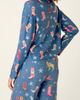 PJ Salvage PJ Salvage Howdy Holidays Notch Collar Pajama Top - 2
