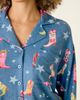PJ Salvage PJ Salvage Howdy Holidays Notch Collar Pajama Top - 4