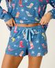 PJ Salvage PJ Salvage Howdy Holidays Shorts - 4