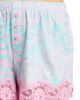 PJ Salvage PJ Salvage Leo Dreams Lace Trim Brushed Jersey Pajama Shorts - 4