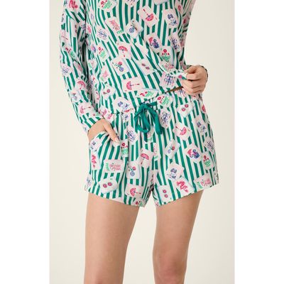 PJ Salvage PJ Salvage Mahjong Queen Dreams Sleep Shorts