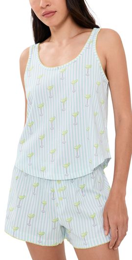 PJ Salvage PJ Salvage Martini Set Light Blue
