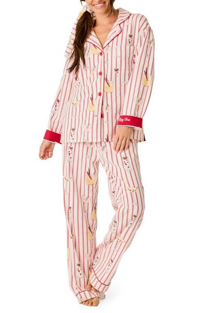 PJ Salvage PJ Salvage Martinis and Mistletoe Pajama Set