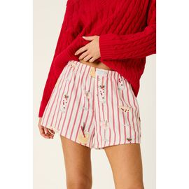 PJ Salvage PJ Salvage Martinis and Mistletoe Sleep Shorts