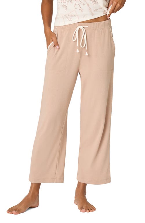PJ Salvage PJ Salvage Palms Away Crop Wide Leg Pants
