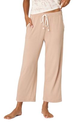 PJ Salvage PJ Salvage Palms Away Crop Wide Leg Pants