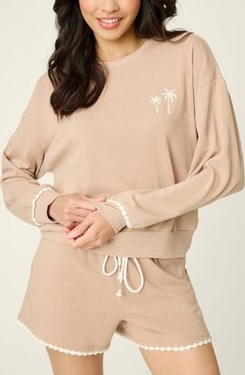 PJ Salvage PJ Salvage Palms Away Sweatshirt