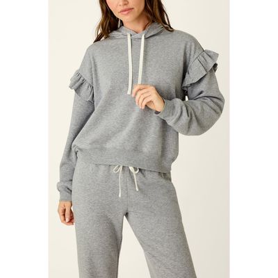 PJ Salvage PJ Salvage Ruffle Pullover Hoodie