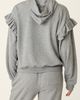 PJ Salvage PJ Salvage Ruffle Pullover Hoodie - 2