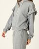 PJ Salvage PJ Salvage Ruffle Pullover Hoodie - 3