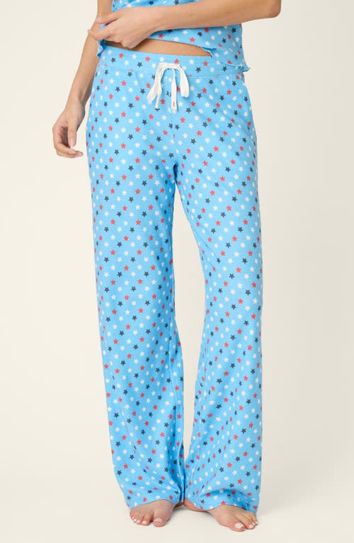 PJ Salvage PJ Salvage Star Spangled Jersey Pajama Pants