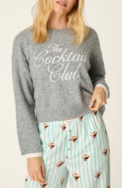 PJ Salvage PJ Salvage The Cocktail Club Long Sleeve Pajama Top