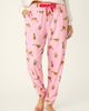 PJ Salvage PJ Salvage Very Merry Banded Sleep Pants - 1