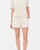 PJ Salvage PJ Salvage Weekend Waffles Shorts Light Oatmeal - 5