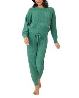 Pj Salvage Pj Savage Cozy Chenille Waffle-Knit Pajama Set