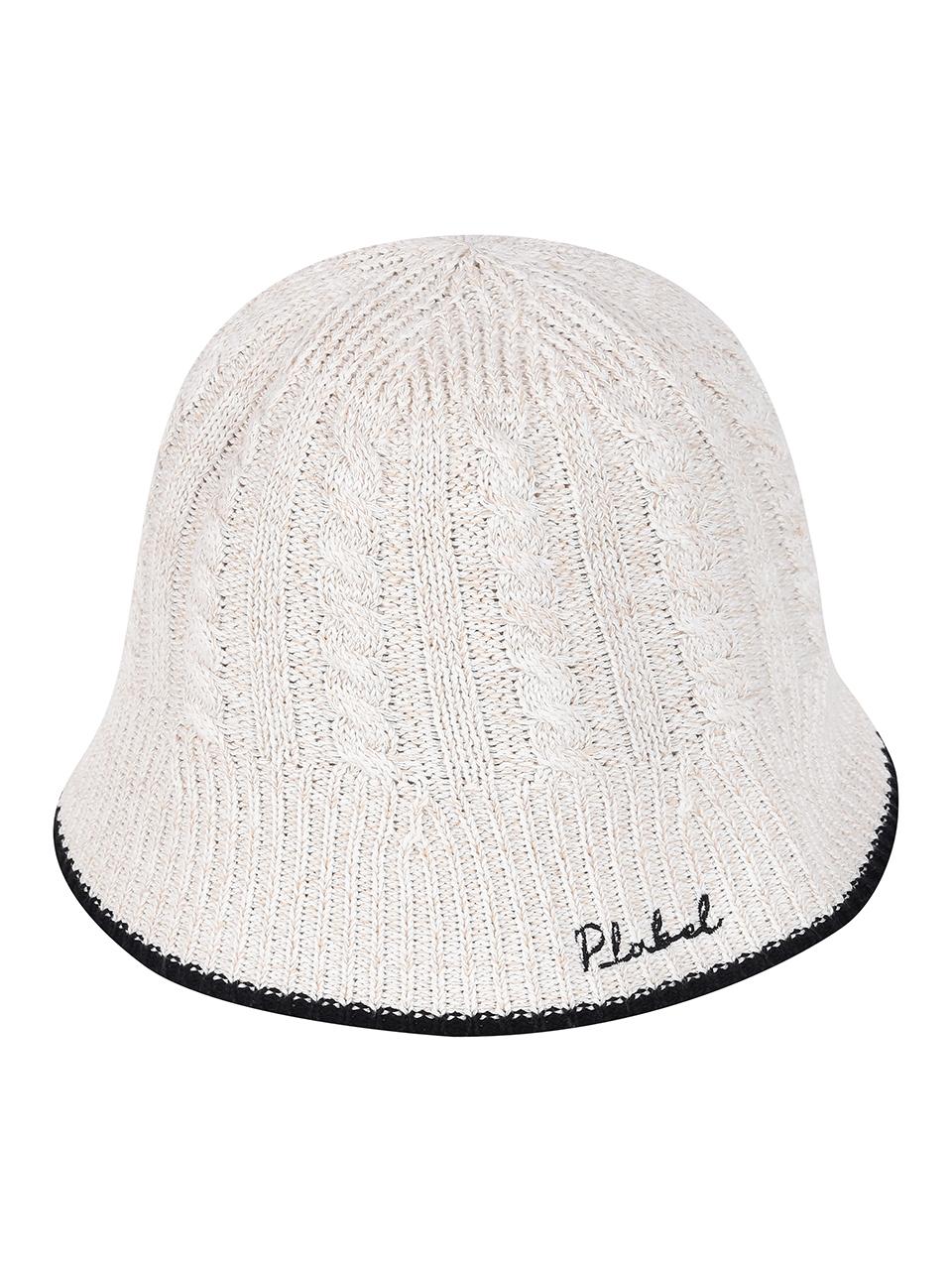 P_LABEL Cable Knit P_LABEL Bucket Hat (MX4AA152)