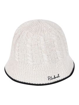 P_LABEL Cable Knit P_LABEL Bucket Hat (MX4AA152)