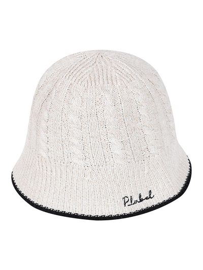 P_LABEL Cable Knit P_LABEL Bucket Hat (MX4AA152)