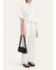 Plan C Folded Leather Shoulder Bag - 5