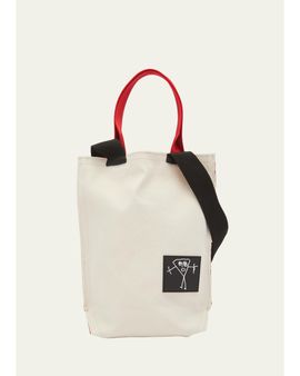 Plan C Mini Pili and Bianca Canvas Bucket Bag