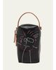Plan C Pili Graphic-Print Canvas Bucket Bag - 1