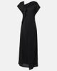 Plan C Plan C Asymmetric draped midi dress - 1