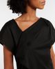 Plan C Plan C Asymmetric draped midi dress - 4