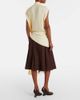 Plan C Plan C Asymmetric tie-neck blouse - 3