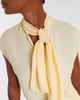 Plan C Plan C Asymmetric tie-neck blouse - 4
