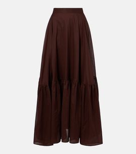 Plan C Plan C Cotton organza maxi skirt