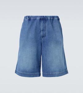 Plan C Plan C Denim Bermuda shorts