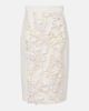 Plan C Plan C Embellished cotton drill midi skirt - 1
