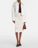 Plan C Plan C Embellished cotton drill midi skirt - 2