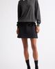 PLAN C PLAN C Floral Embellished Pocket Stretch Wool Miniskirt - 2