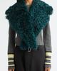 PLAN C PLAN C Genuine Shearling Neck Scarf - 1
