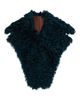 PLAN C PLAN C Genuine Shearling Neck Scarf - 2