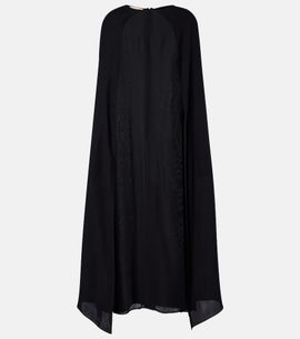 Plan C Plan C Georgette midi dress