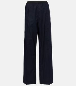 Plan C Plan C High-rise cotton straight pants