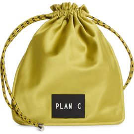 PLAN C PLAN C Satin Bucket Bag