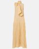 Plan C Plan C Scarf-detail cotton-blend maxi dress - 1