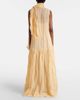 Plan C Plan C Scarf-detail cotton-blend maxi dress - 3
