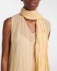 Plan C Plan C Scarf-detail cotton-blend maxi dress - 4