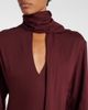 Plan C Plan C Scarf-detail cotton maxi dress - 4