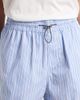 Plan C Plan C Striped cotton shorts - 4
