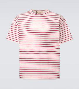 Plan C Plan C Striped cotton T-shirt