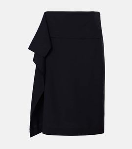 Plan C Plan C Wool wrap skirt