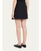 Plan C Rosette-Embellished Wool Mini Skirt - 3