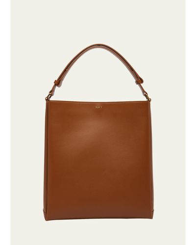 Plan C Shopper Leather Tote Bag